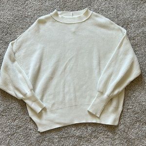 Cream oversized sweater